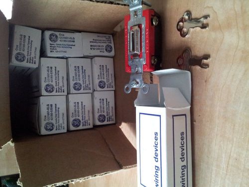 GE5951-0LG Single Pole Grounding Switch 20A &#034;NEW&#034; Lot of 10