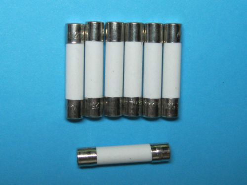 500 pcs ceramic fuse 12a 250v 6mm x 30mm fast blow for sale