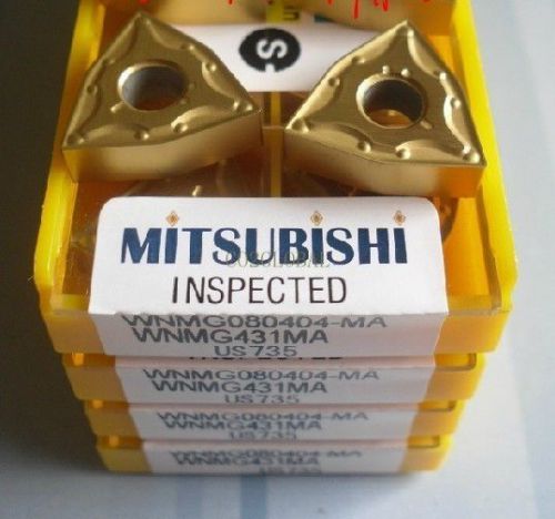 10pcs/1box IN BOX MITSUBISHI NEW WNMG080404-MA VP15TF WNMG431MA Carbide Insert