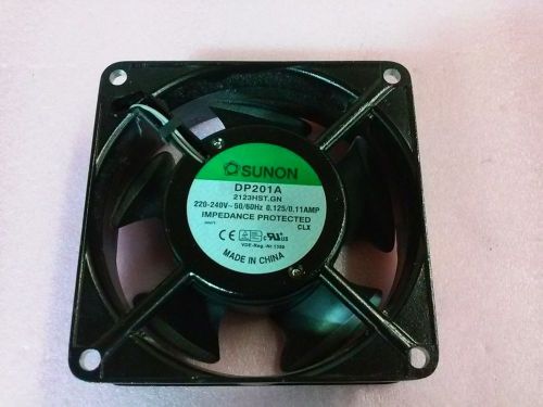 SUNON DP201A 2123HST GN 220-240V 50/60Hz 0.125/0.11 Amp Impedance Protected Fan