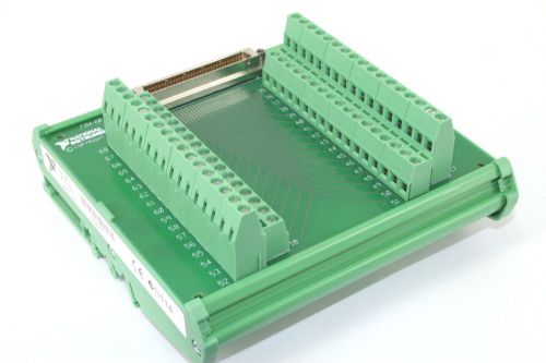 National instruments tbx-68 din-rail mount i/o connector block for sale