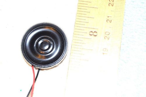Pui miniature speaker loudspeaker as2832-lw56 28 mm 32 ohms new nos cb ham bel for sale