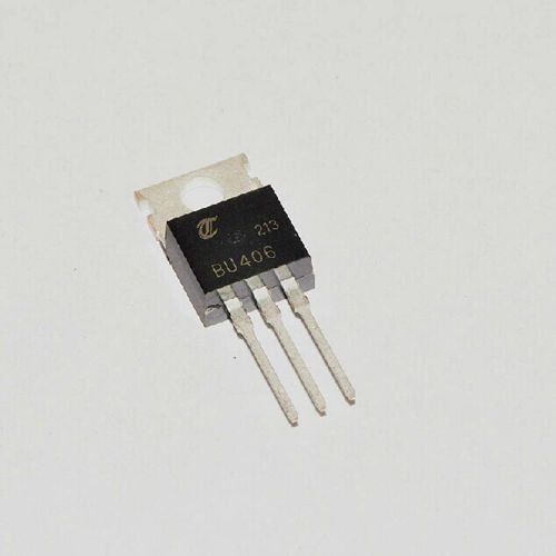 10 pieces BU406 TO-220 200V 7A 60W NPN Electronic Component Transistor