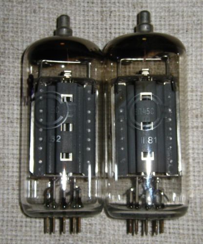 1x 6P45S=EL509=EL519=6KG6 Russian Power Tetrode Tubes Used Tested Fine Condition