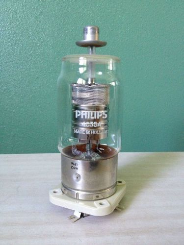 New Philips 4C35A Thyratron tube + socket