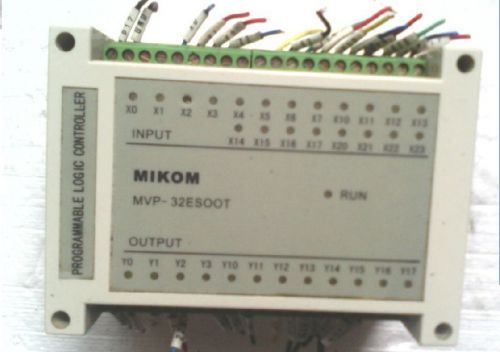 Used 1pc MIKOM PLC programmable logic controller MVP-32ESOOT MVP-32ES00T