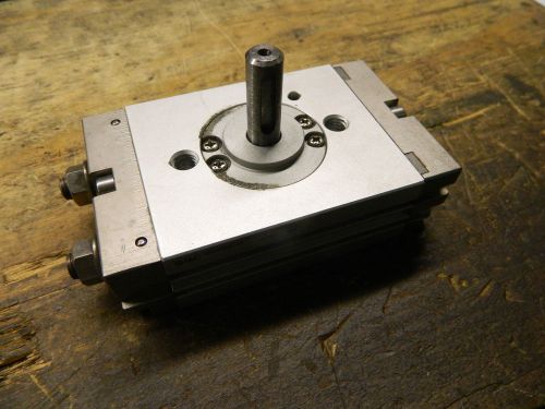 Smc cdrq2bs20-90 pneumatic rotary actuator module, used, warranty for sale