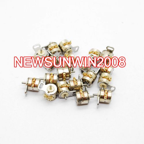 10PCS 6*6mm stepper motor 2 phase 4 wire micro stepper motor for camera