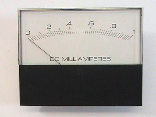 Modutec Panel Meter DC Milliamperes MilliAmps 4S DMA 001 NOS
