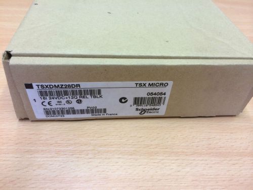 New Schneider Electric Telemecanique TSX-DMZ-28DR, TSXDMZ28DR, 12 Mo. Warranty