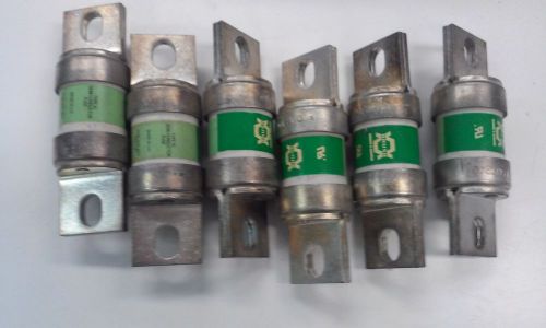 Lot of 6 Brush Fuse XL50F200 Type XL Semi-Conductor Fuse