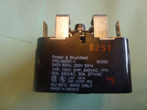 Potter &amp; Brumfield   PRD - 60031-1       : HEAVY DUTY RELAY  Fast Shipping