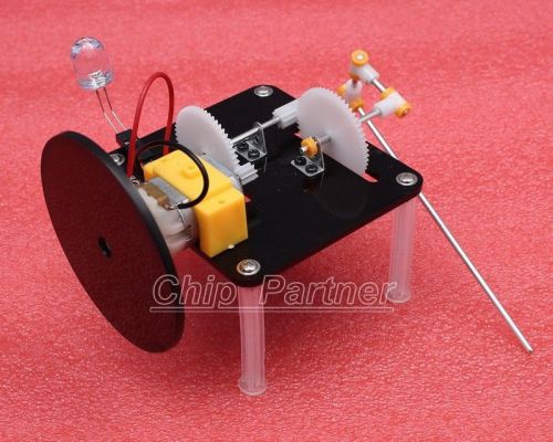 Diy kit hand generator hand dc dynamo hobby robot puzzle iq gadget for sale