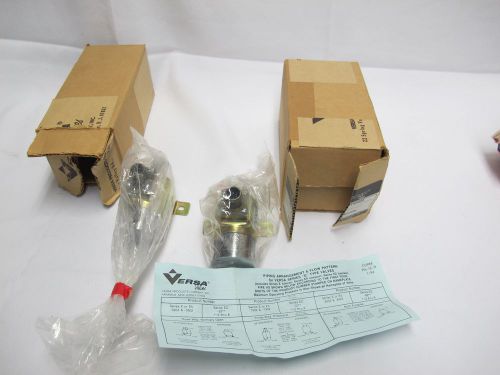 2ea new versa esm-8202-44-h2-3001-a120 versa solenoid valve for sale