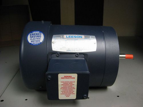 Leeson 3/4 hp motor  #114208 - model #c6t34fc37b - new for sale