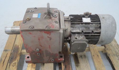 NORD 132S/4 53.82:1 GEAR 7.5HP 1735RPM ELECTRIC MOTOR B295133