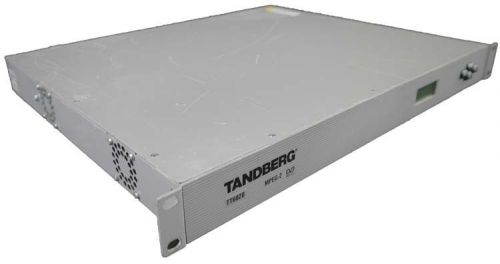 Tandberg TT6020 MPEG-2 MediaLink DVB Transport Stream Processor QAM w/Modules