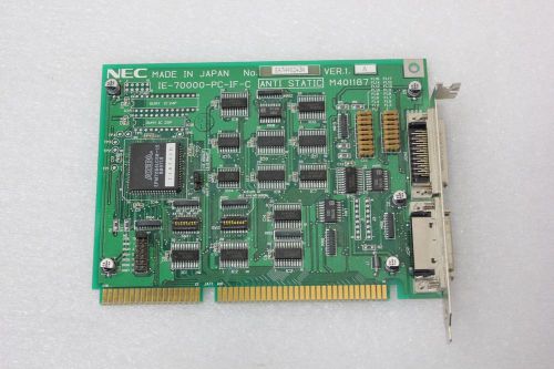 NEC IN CIRCUIT EMULAT0R INTERFACE BOARD ISA IE-70000-PC-IF-C (S15-1-27B)