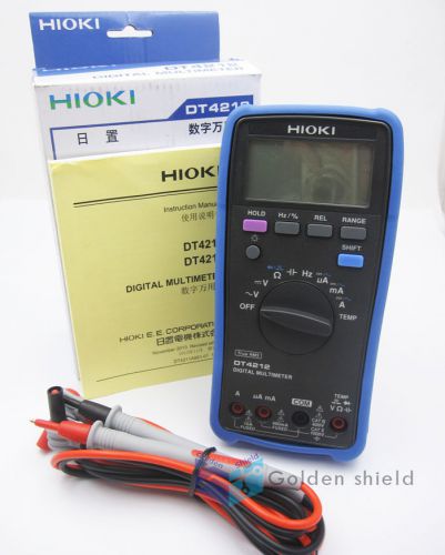 Hioki dt4212 true rms digital multimeter±0.5% accuracy replacement for fluke 17b for sale