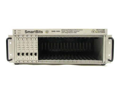 SmartBits SMB-1000 Advanced Multiport Performance Tester/Analyzer w/ 5 Modules