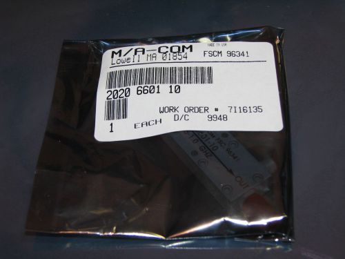 M/A-COM tyco 10dB directional coupler P/N 2020-6601-10, 2-4 GHZ