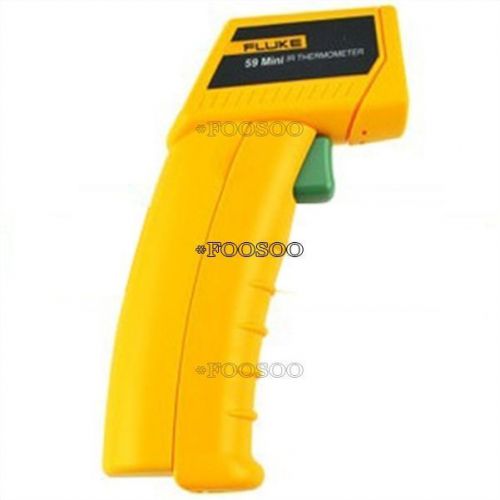 Laser handheld ir infrared thermometer new temperature meter tester fluke 59 for sale