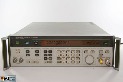 Hp 8642b 0.1-2100 mhz signal generator opt001  w/ 1yr nist traceable calibration for sale