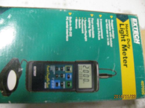 Extech 407026 heavy duty light meter for sale
