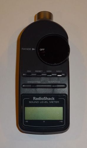 Radio Shack Digital Sound Pressure Level SPL Audio Meter 33-2055