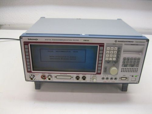 Rohde &amp; schwarz cmd80 1050.9008.81 w/ b1 b14 b3 b60 b61 b62 b81 b82 b84 k1 k2 for sale