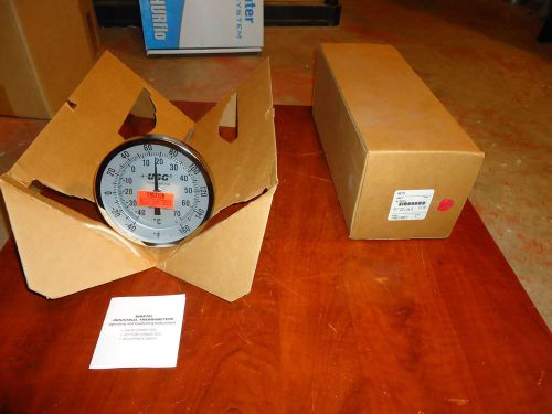 Usg, 5&#034; dial thermometer, -40 to 160f, 6&#034; stem, cat#415261, new in box for sale