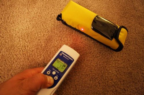 Thermotrace waterproof ir thermometer w/ laser 15006 15:1 thermo trace for sale