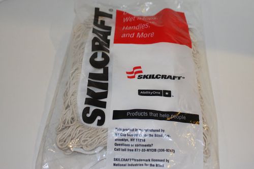 Skilcraft Oval Dust Wet Mop Replacement Head Fits 5&#034;x36&#034; Frame 7920-00-998-2484