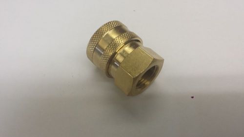 Pressure Washer  Quick Connect Coupler 3/8&#034; Female  5500 psi BRASS  New
