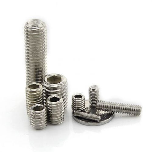 10pcs-50pcs hex socket headless screws m3-m12 for sale