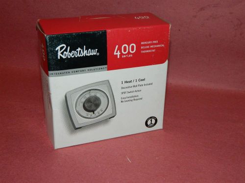 Robertshaw 400 Mercury Free Mechanical Thermostat NEW