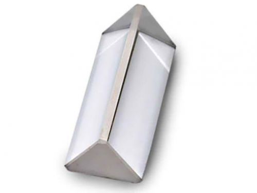 Equilateral  glass prism 100 length x 25mm face size for sale