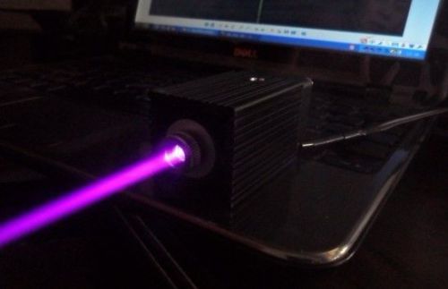 405nm 200mW 12V TTL Focusable Violet Laser Module w/h cooling Fan/Laser Show/Lab