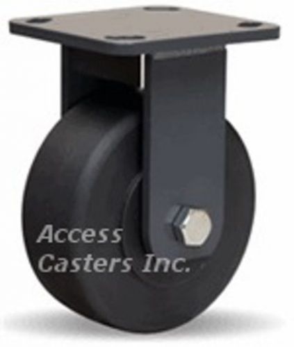 R-wh-5nyb 5&#034; x 2&#034; hamilton rigid plate caster cast nylon wheel, 1000 lb capacity for sale