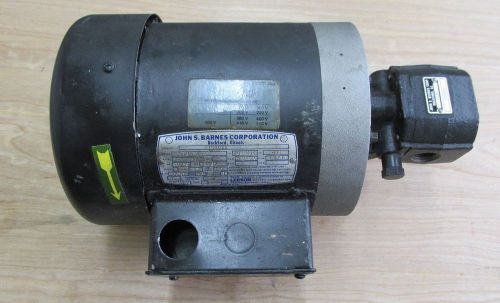 Motor with Pump