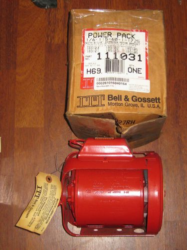 BELL &amp; GOSSETT POWER PACK PART # 111031 &#034; NEW OLD STOCK &#034;
