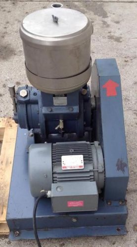 Welch 1375 1375b-01 duo seal belt drive rotary vane mechanical vacuum pump for sale