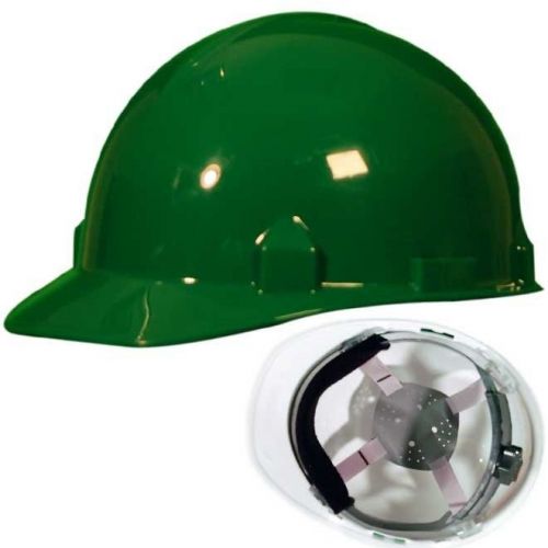 3001990 - jackson safety green hard hat - 4 point ratchet suspension for sale
