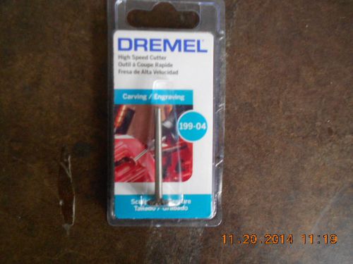 Dremel 199 High Speed Cutter for Carving and Engraving 3/8&#034; Diameter, 1/8&#034; Shank