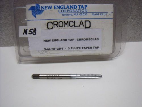 5-44 GH1 taper 3 flute CROMCLAD Tap New England Tap - NEW - HSS USA N58