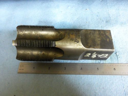 2 1/4 NS 12 TAP MADE USA BUTTERFIELD TOOL SHOP TOOLMAKER TOOLS METALWORKING