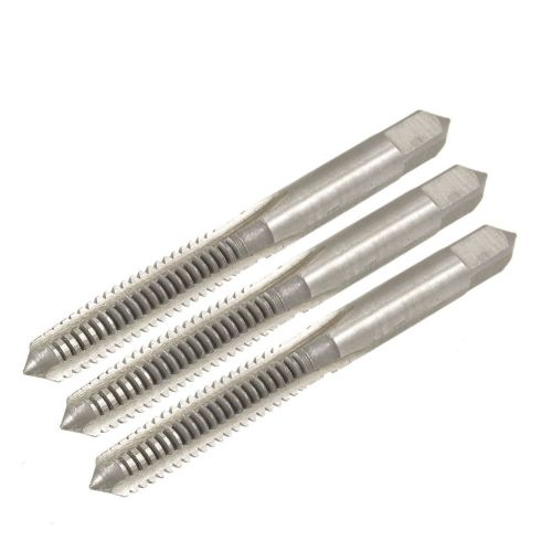3 pcs 6.4mm flute diameter 1.5mm pitch taper and plug metric tap for sale