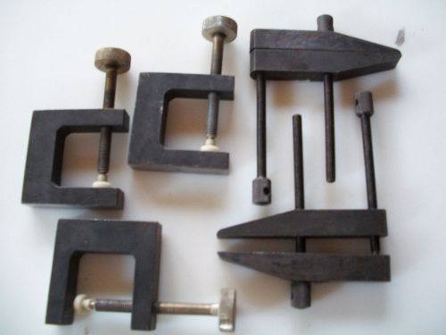 Machinist Tool Clamps [5 pcs.] Custom Hand Made Tempered