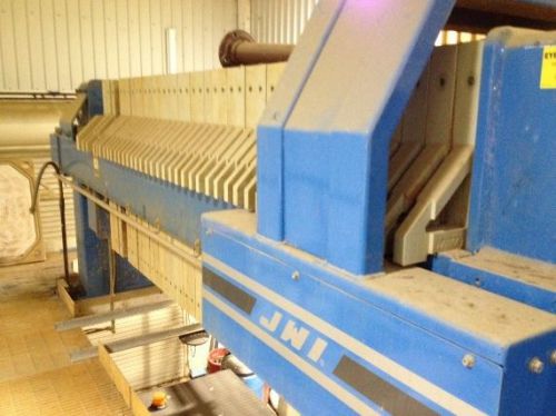 30 cu. ft. jwi filter press - 1000 mm - cgr - automatic closure - plate shifter for sale