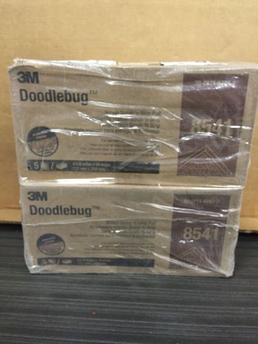 3M 08004 Doodlebug Brown Scrub &#039;n Strip Pads - 20/Box
